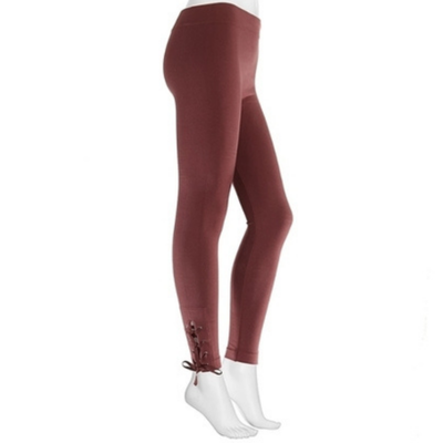 MIX NO6 - Calza leggings rosa viejo mujer talle M nueva