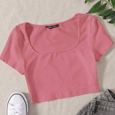 SHEIN - Top rosa XS