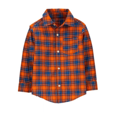 CARTERS - Camisa cuadrillé 4T nueva