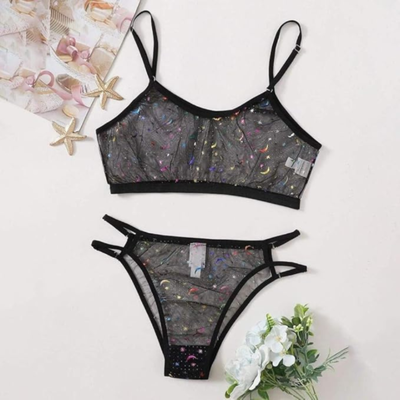 SHEIN - Conjunto galaxia t.90