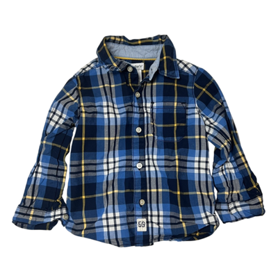 CARTERS - Camisa cuadros bebé 3 meses nueva