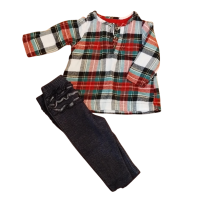 CARTERS - Conjunto camisola y jean beba 3 meses nuevo