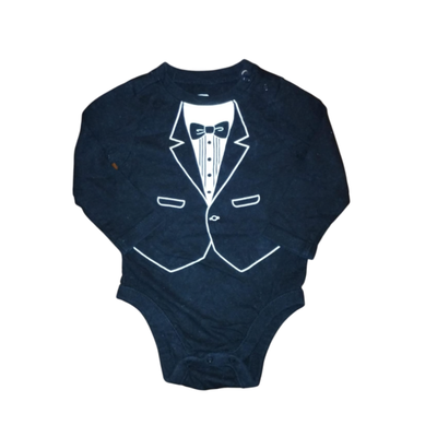 OLD NAVY - Body esmoquin 6-12 meses nuevo