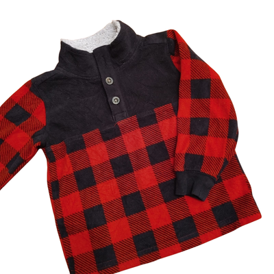 CARTERS - Buzo a cuadros muy bueno 3T