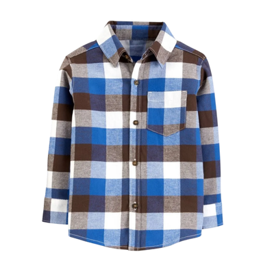 CARTERS - Camisa cuadrillé 24 meses nueva