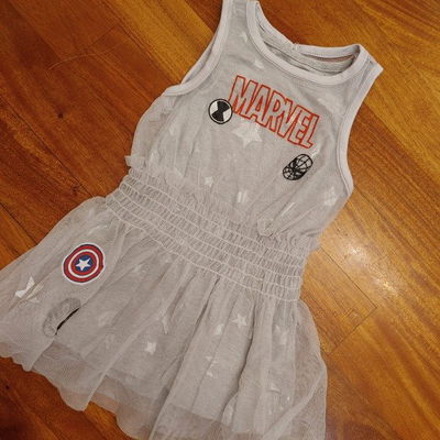 MARVEL - Vestido beba tul 12-18 meses