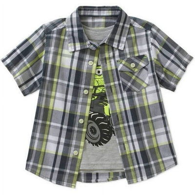 HEALTHTEX - Camisa cuadros 5T