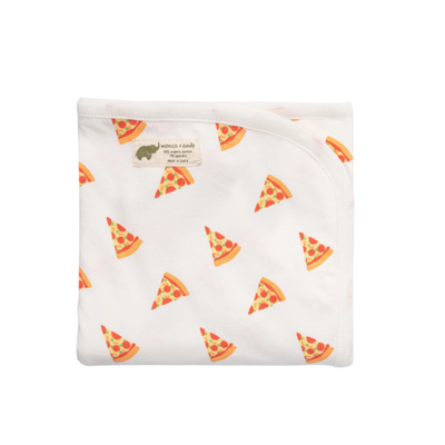 MONICA + ANDY - Manta bebé pizzas