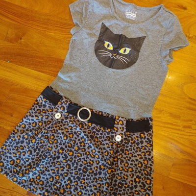 BASIC EDITIONS - Vestido gatito t.14