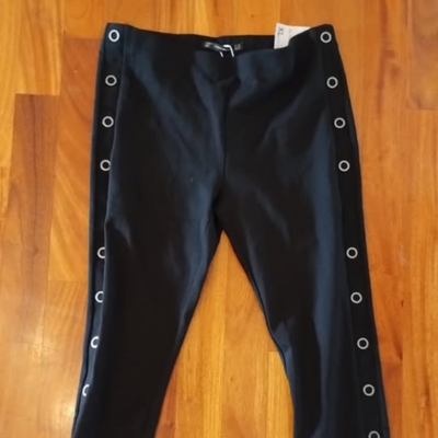 ZARA - Leggings lycra gruesa talle XL nueva con etiqueta