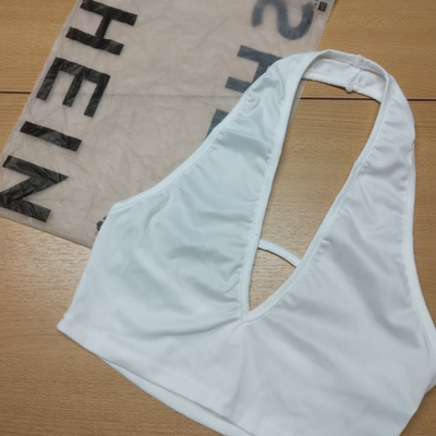 SHEIN - Top blanco talle S