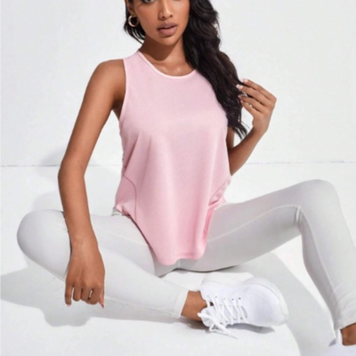 SHEIN - Musculosa deportiva rosa talle S