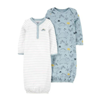 CARTERS - Pack 2 remeras de dormir 3 meses nuevas