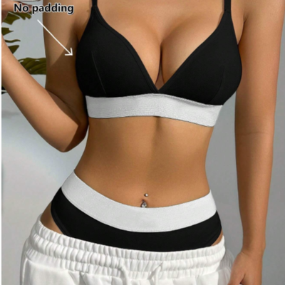 SHEIN - Conjunto ropa interior algodón t.85