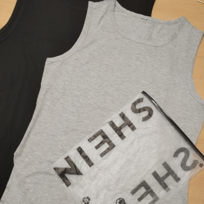 SHEIN - Musculosas oversize algodón talles M y L