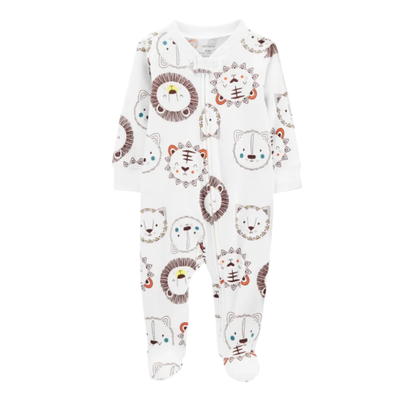 CARTERS - Enterito algodón leones 0-3 meses nuevo