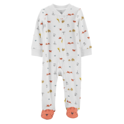 CARTERS - Enterito algodón safari 0-3 meses nuevo