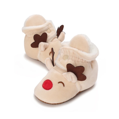 Botitas bebé navidad renos talle 19