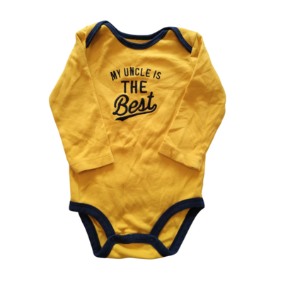CARTERS - Body uncle 12 meses impecable