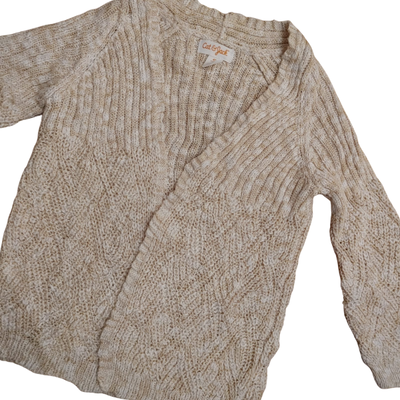 CAT AND JACK - Saquito de hilo tejido talle 4T nuevo