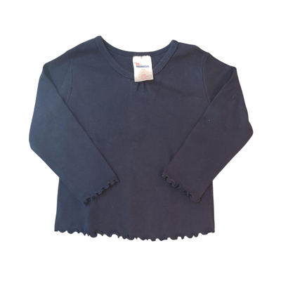 KID CONNECTION - Remera azul escolar 24 meses nueva