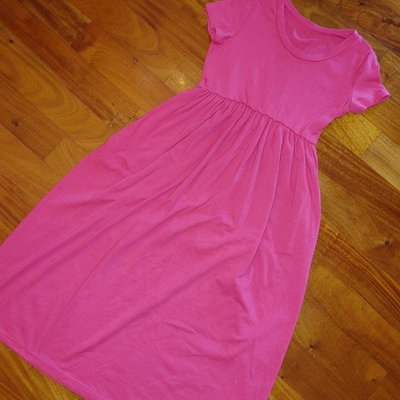 Vestido algodón talle 14