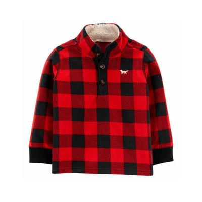 CARTERS - Buzo cuadrillé 6 meses nuevo