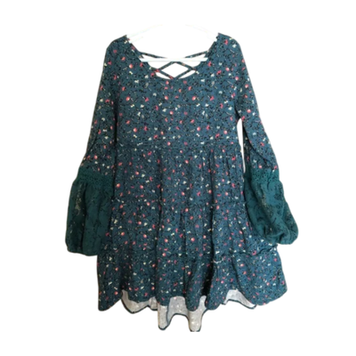 ART CLASS - Vestido flores niña talle 6 impecable