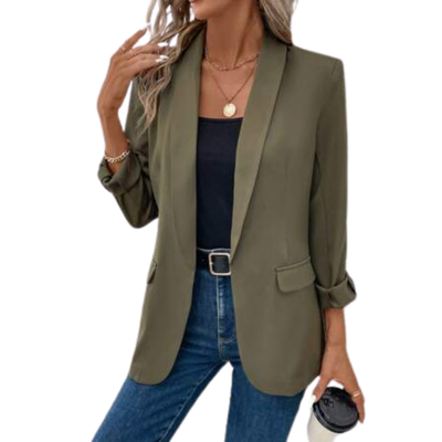 SHEIN - Blazer verano verde talle S nuevo