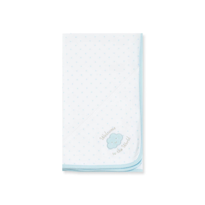 LITTLE ME - Manta bebé RN nubes