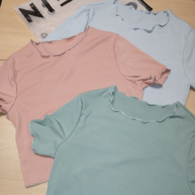 SHEIN - Remeras crop morley talle M