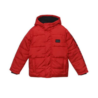 CALVIN KLEIN - Campera roja 3T nueva