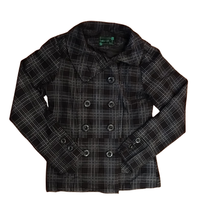 NEW GIRL - Trench mujer cuadros talle XS nuevo