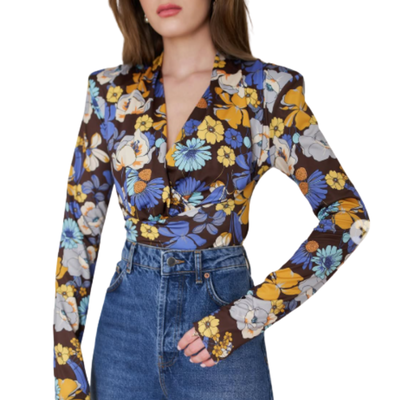 NEW MISSION - Blusa floreada talle M nueva