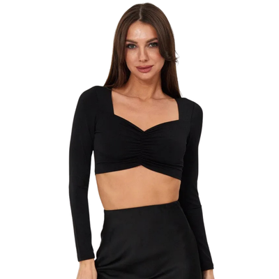 BY GECCE - Top negro talle L nuevo