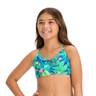 ART CLASS - Corpiño malla tropical 7-8 años o 10-12 años nuevo