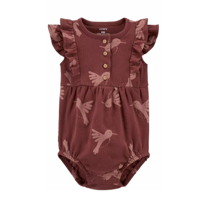 CARTERS - Body ladrillo beba 6 meses nuevo