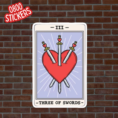 Tres de espada
