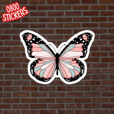 Mariposa Monarca Rosa