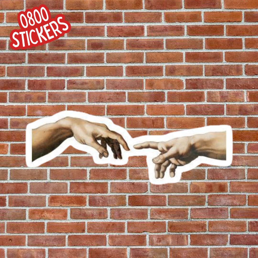 La creación de Adán | 0800 Stickers