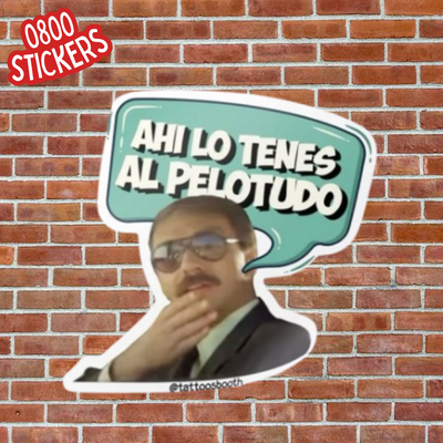 Ahi lo tenes al pelotudo