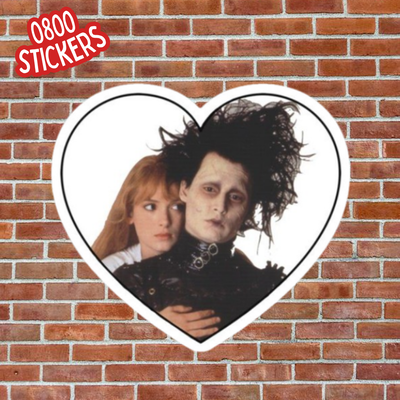 El joven manos de tijera