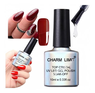 TOP COAT CRISTAL CHARM LIMIT