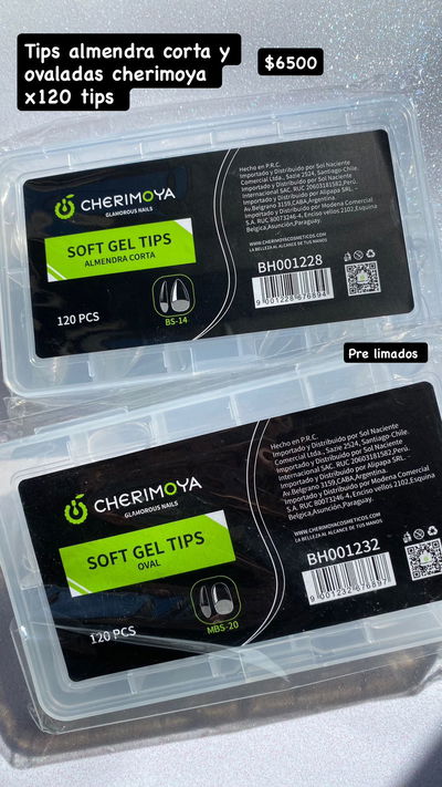 TIPS FORMA ALMENDRA Y OVALADAS CHERIMOYA X120