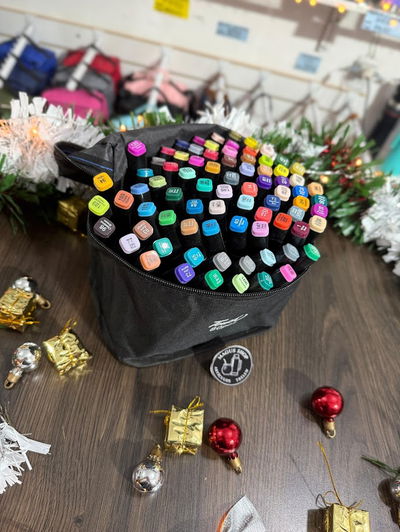 Set de marcadores Touch x80 unidades