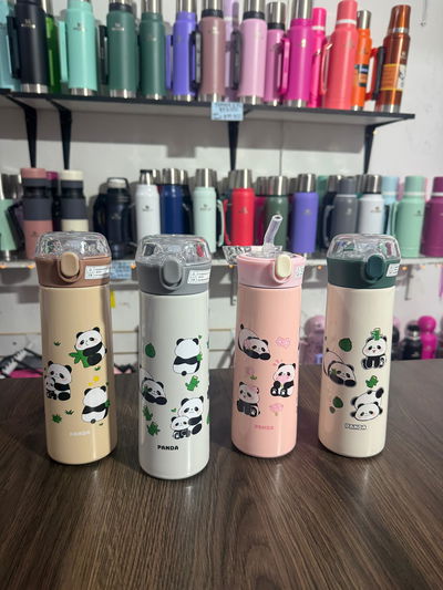 Botella infantil oso panda 500 ml