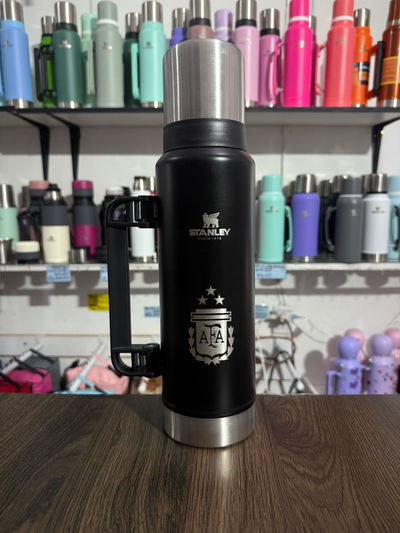 Termo 1.4L grabado futbol river boca afa 