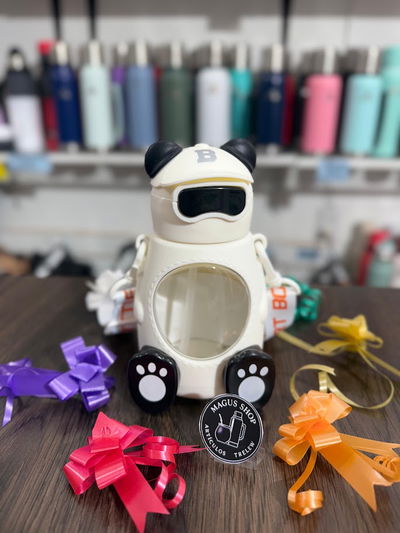 Botella infantil de osito