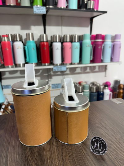 Set latas ecocuero 