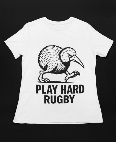 Remera - Play hard Rugby